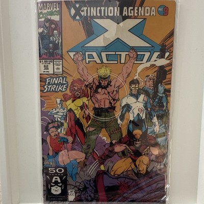 Marvel Comics X-Factor #62 (1991) X-Tinction Agenda Wolverine Jim Lee Direct