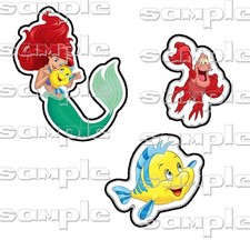 Disney The Little Mermaid gly Scrapbook Printed Page Paper Piece Die Cut