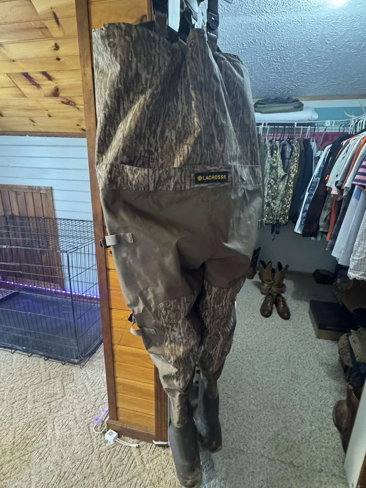 LaCrosse Alpha Swampfox Drop Top (600 Gram) Realtree MAX-5 Chest Waders SIZE 10 - Image 2 of 4