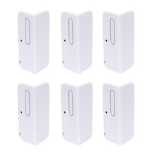6Pcs 4 Inch Baseboard Corner Protector Furniture Corner Cover White