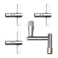4 Piece Drum Key Set with Continuous Motion Speed Key for Drum Maintenance