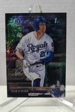 Ryan O'hearn 2017 Bowman Chrome Mini Black Shimmer /100 Pittsburgh Pirates 