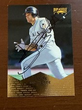 Signed 1997 Pinnacle - Dante Bichette