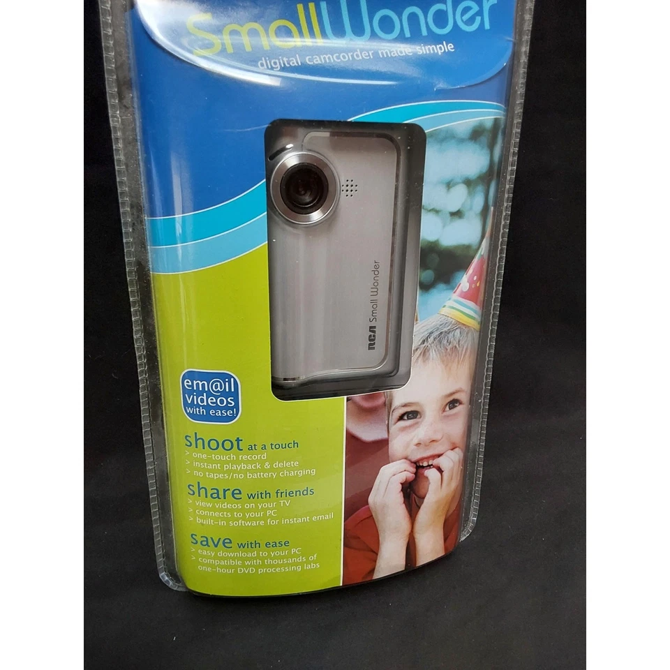 RCA Hard Drive Camcorder Camera with accessories model EZ101 New Sealed  - Image 3 of 4