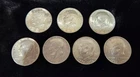 1964 1966 1971 1972 1973 (2) 1976 Bicentennial Kennedy Half Dollar Lot of 7