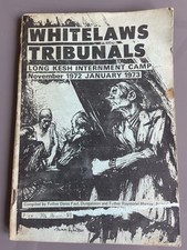 Long Kesh Internment Camp 1972 - 1973 WHITELAWS TRIBUNAL Book Rare