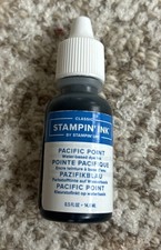 Stampin Up PACIFIC POINT Ink Refill - Blue, Retired,New