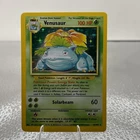 Venusaur #15/102 LP Base Set Unlimited Holo WotC Vintage Pokemon TCG Card