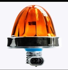 Amber/Blue Highpowered H11 LED Glass Watermelon Light Set Of 2 Pair 