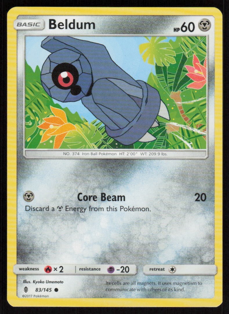 Beldum 83/145 Guardians Rising Pokemon TCG Near Mint
