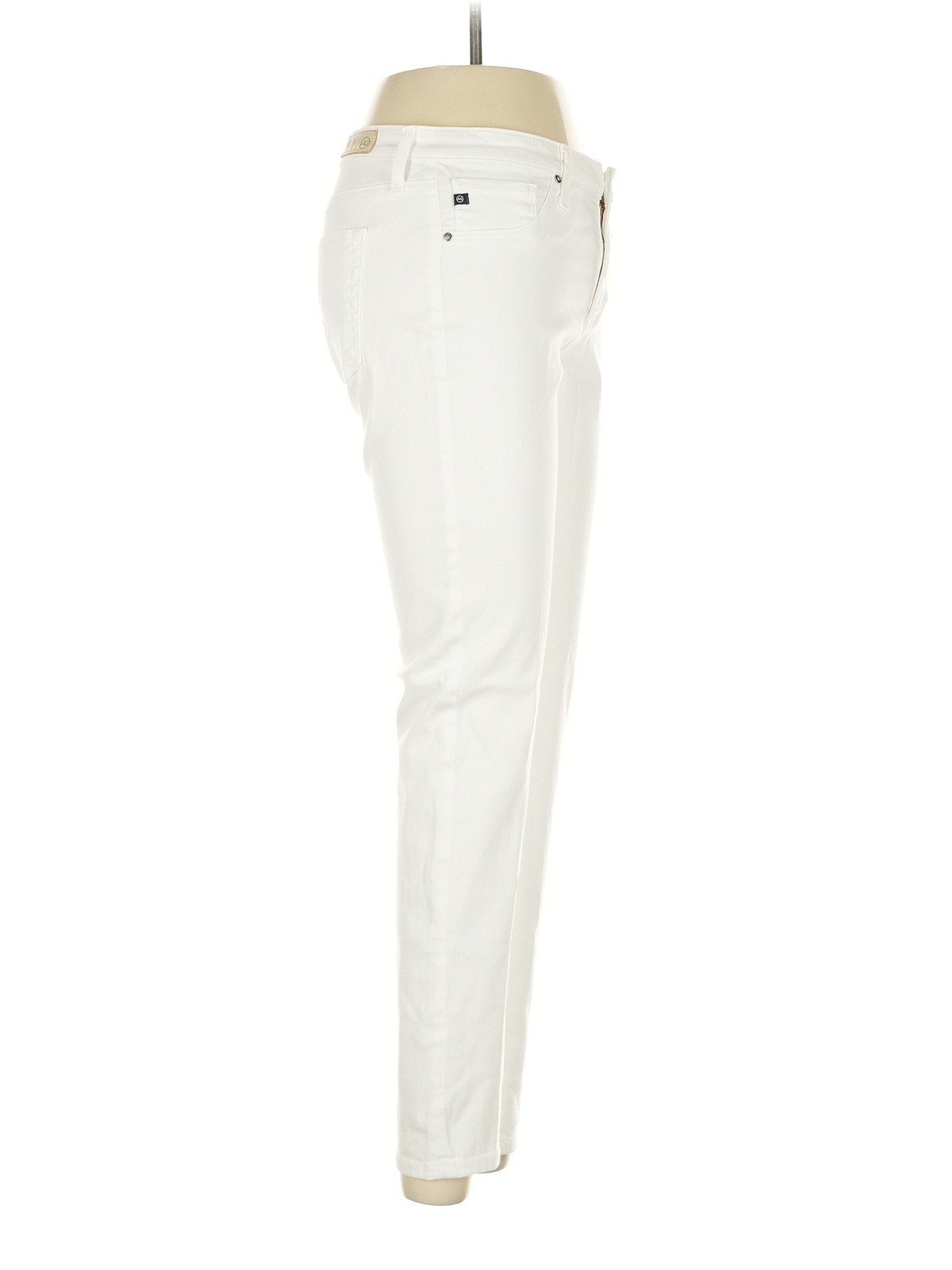 Adriano Goldschmied Women Ivory Jeans 27W thumbnail 3