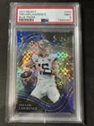 2021 Panini Select Football Blue Prizm Trevor Lawrence #343