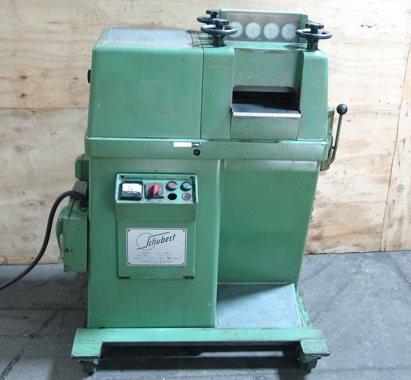 Schubert WM1/220 parts straightener leveler