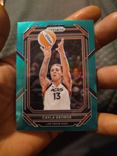 2023 Panini Prizm WNBA Cayla George #58 green 