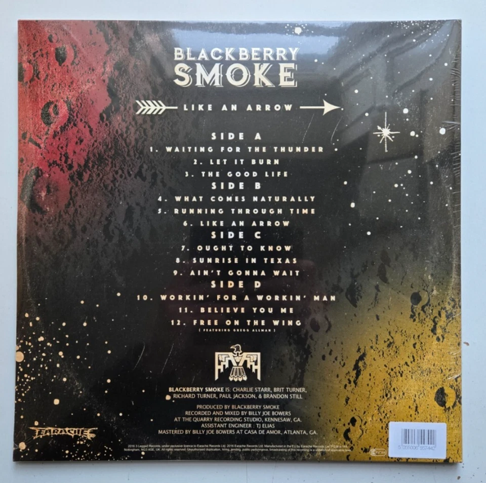 Blackberry Smoke - Like an Arrow - Double Vinyl 2 x LP NEW & SEALED Foto 2 de 4