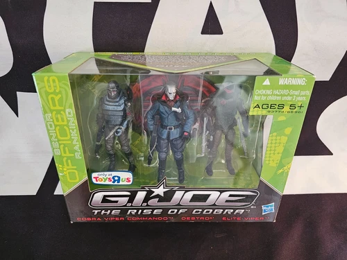 Senior Ranking Officers ROC Rise of G.I. JOE COBRA 25th Rise Of NEW
