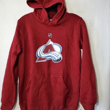 Outerstuff NHL Youth Colorado Avalanche Youth's Large  14-16 Pullover Hoodie