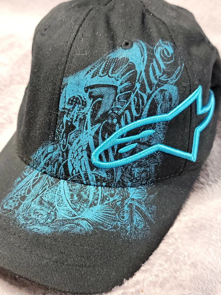 Gorra Alpinestars Corp Shift 2 Flexfit - Negra - S/M - Gorra con tapa para hombre Foto 4 de 4