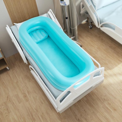 Nachttisch Dusche Badewanne Aufblasbare Badewanne Mit Elektrischer Luftpumpe - Bild 7 von 10