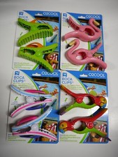 New Set Boca Clips BEACH Towel Holder Your Choice of Set