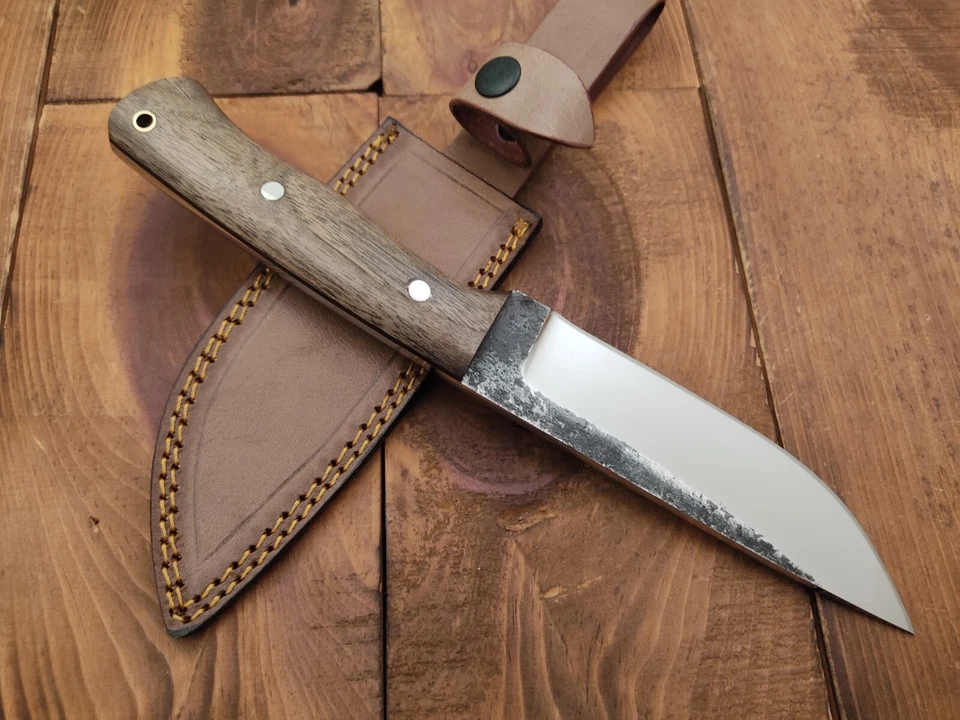 Custom Handmade 1095 H.C Steel Bushcraft Camping Survival Outdoor Hunting Knife - Image 3 of 4