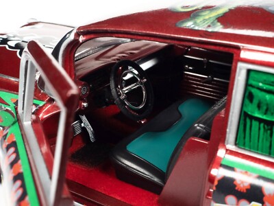 ミニカー Rat Fink 1959 Cadillac Eldorado Hearse Rat Fink - 1959 Cadillac Eldorado Hearse in Black Red and Green - 303