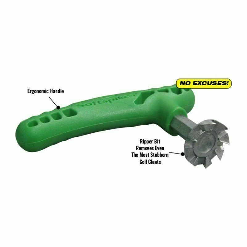 GOLF SPIKE TOOL - Softspikes Multi-Wrench Kit Cleat Ripper and Bonus Wrench