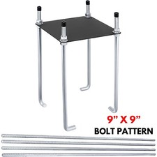 9" In Ground Basketball Hoop Ground Anchor Kit Universal for Goaliath Hoopstar