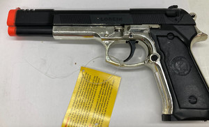 CFB-209BS Lorcin Styled Airsoft Pistol, Defective-Sold for Parts/Refurbishing