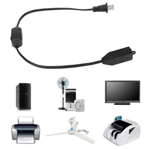Nema 1 15P To Nema 1 15R Power Cord 2 Pin 3 Sockets 2.1Ft Power Conversion C MPF - Picture 3 of 23