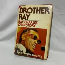 Brother Ray: Ray Charles' Own Story by Ray Charles w/ David Ritz 1978 1st Ed BMC