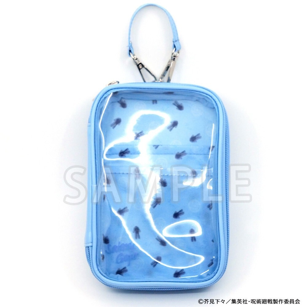 小物 Satoru Toho Animation] Jujutsu Kaisen Clear Pouch with Strap Satoru Gojo