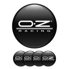 4 Print Logo Oz Racing Dome Sticker Wheel Center Hub Caps Silicone Round Emblem 4 Print Logo Oz Racing Dome Sticker Wheel Center Hub Caps Silicone Round Emblem