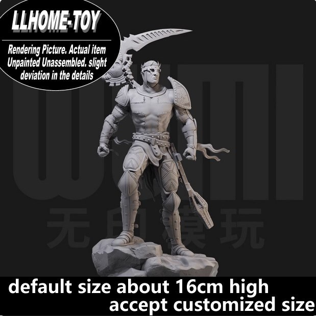 Dante Crusaders Knight Resin 3D Printed DIY Model Figure GK Statue-image