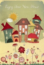 Enjoy Your New Home - New Home Greeting Card - 01741