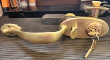 Restored Schlage E Series Plymouth Design Handleset with New Latch