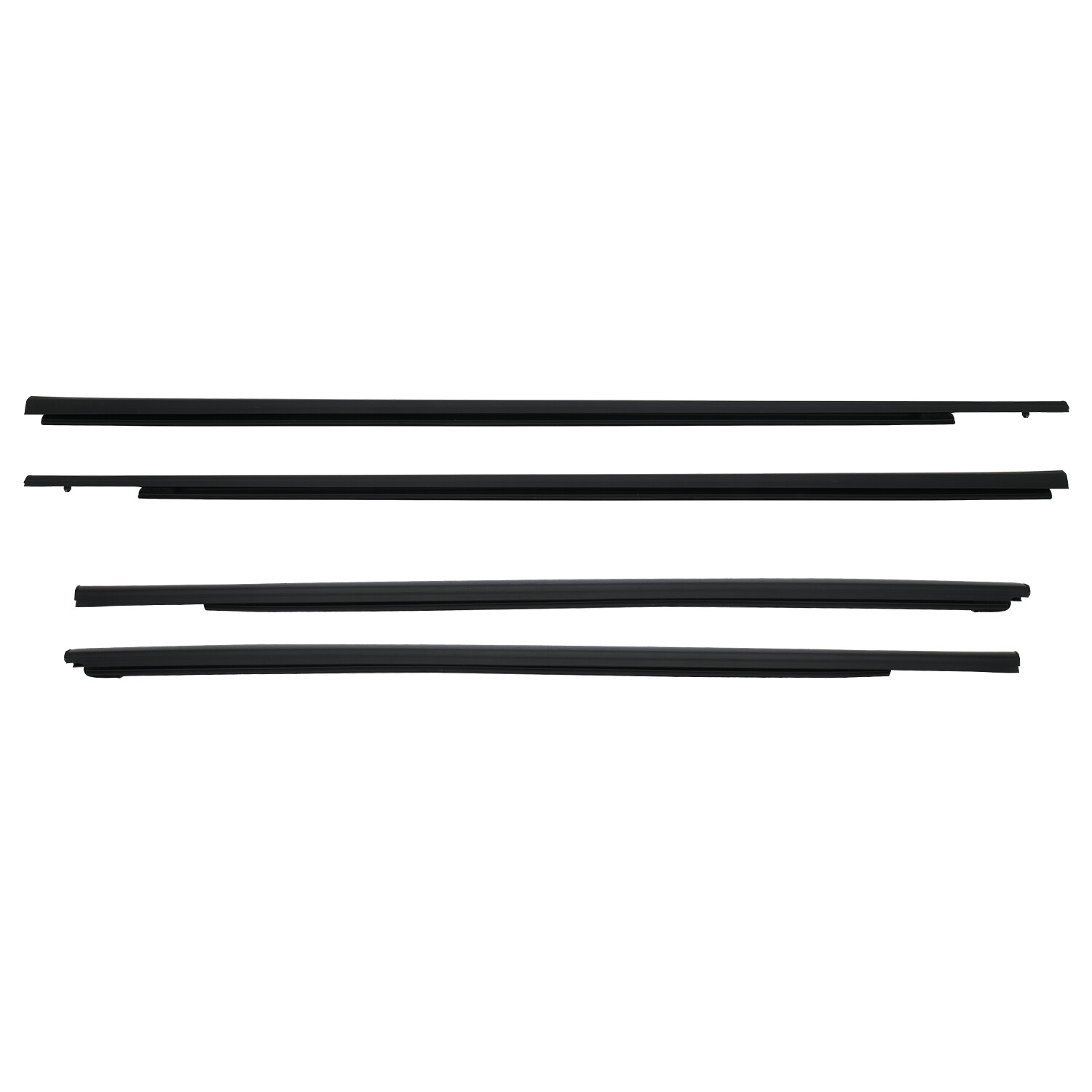 For Ford Ranger 20112021 door belt line weatherstrip rubber seal Set