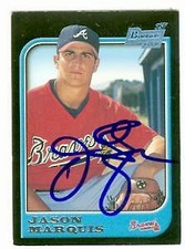 Jason Marquis autographed Baseball Card (Atlanta Braves) 1997 Topps Bowman #401