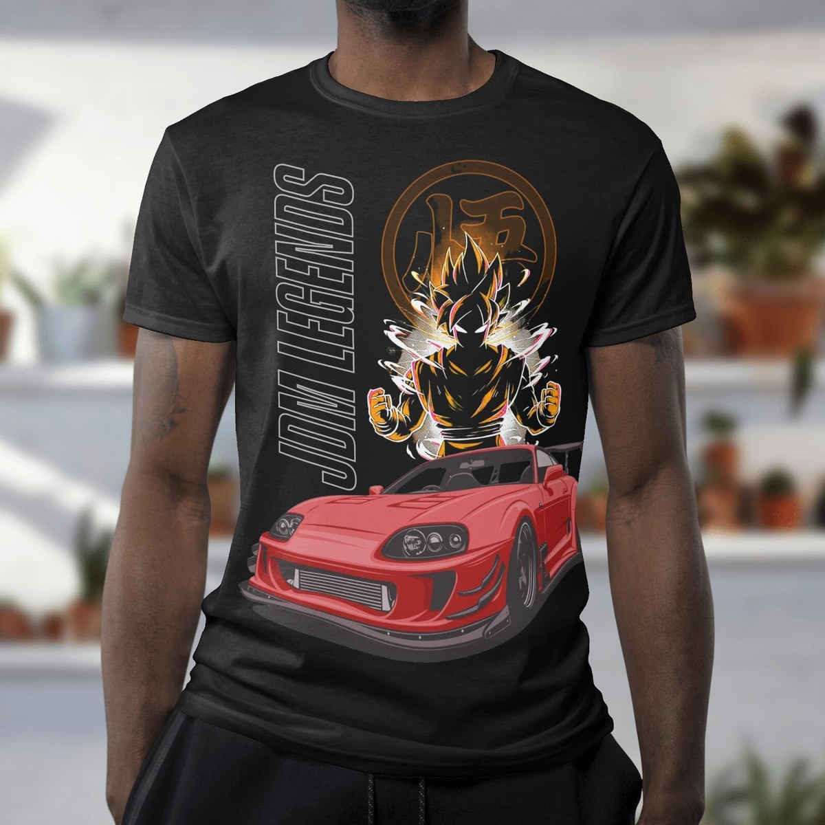 MK4 Supra Anime Sublimation Tee, Dragon Ball Supra Shirt, JDM MK4 