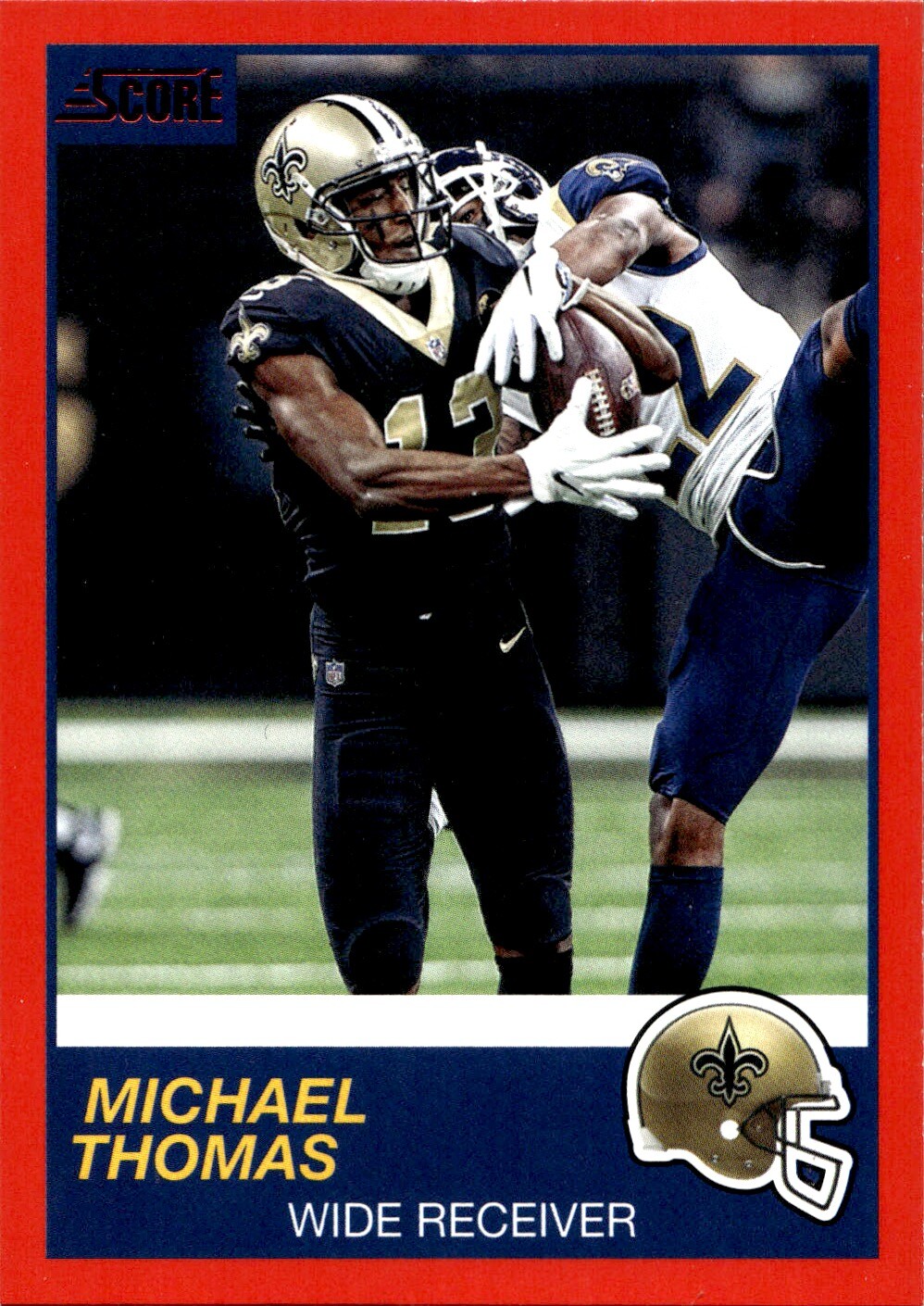 2019 Score #265 Michael Thomas Red Near mint or better