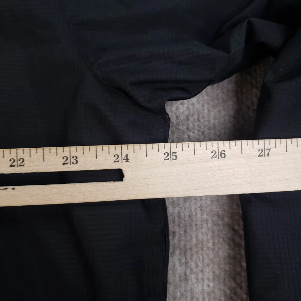 Chaqueta de Invierno Izod Para Hombres Mediana Negra Cremallera Completa Con Capucha Forrada de Vellón Abrigo Informal Foto 3 de 4