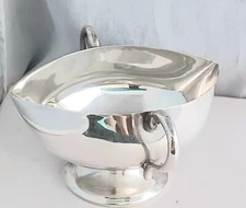 Maciel Mexico City Sterling 2 Handle Sauce Boat