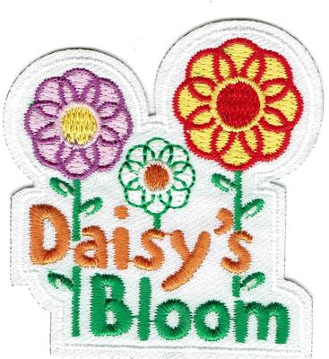 Girl DAISY's BLOOM FUN flower Daisies Patches Crests Badges SCOUTS ...