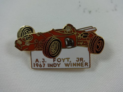1967 A.J. Foyt Indianapolis 500 Winner Collector Lapel Pin Sheraton Thompson - Picture 9 of 9