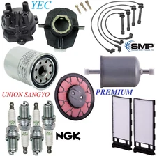 Tune Up Kit Filters Cap Wire Spark Plugs For NISSAN FRONTIER L4 2.4L 1998-2001