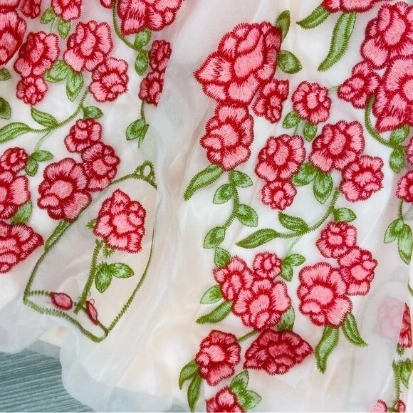 Fantasia Disney edição limitada vestido Bela e a Fera rosa tamanho 4 - Imagem 2 de 4