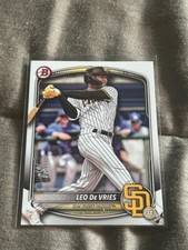 62518 2025 Bowman Leo De Vries San Diego Padres