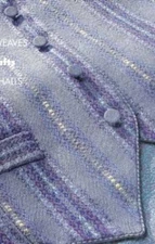 Handwoven magazine sept/oct 1998: kimono jacket, scarves, runner, waistcoat +