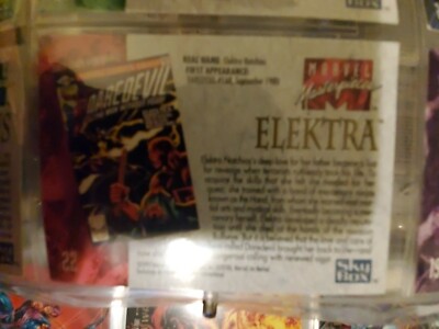Elektra, Skybox, 1992, #22, Marvel Masterpieces