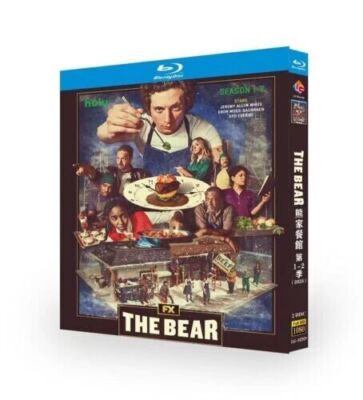 The Bear Season 1-3 lan-ray BD Complete Drama TV Series New Box Set 4 Discs
